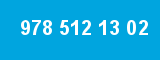 978 512 13 02